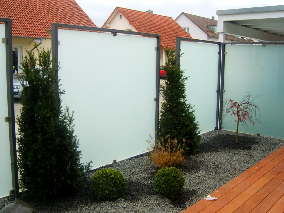 Sichtschutz, Referenzprojekt, Bild 2