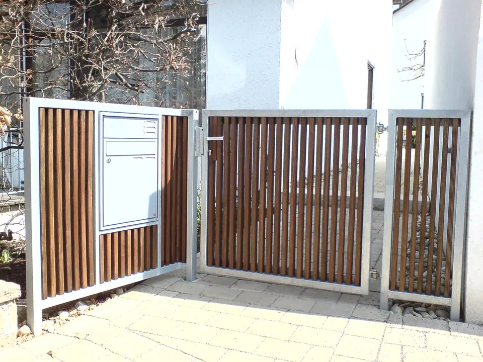 Tor aus Stahl, Referenzprojekt, Bild 2