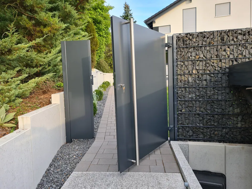 Tor aus Stahl, Referenzprojekt, Bild 6